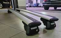 Thule Evo Raised Rail 710410 + belki Thule WingBar 127 cm VW Tiguan II