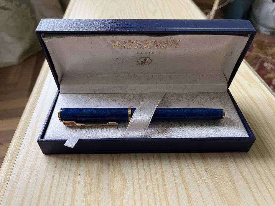 Ручка перьевая Watermann, Apostrophe, оригинал, позолота 23 кар, новая