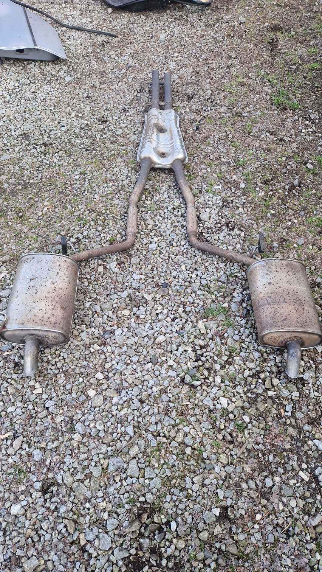 BMW E38 728i tłumik wydech układ wydechowy