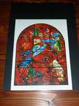 Marc CHAGALL - JERUSALEM WINDOWS - #15- 1988 rok