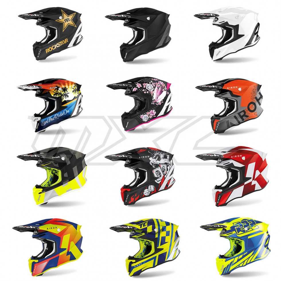 Kask na cross ,enduro,motocross,MX Airoh Twist 2.0 Ktm,Husqvarna,Beta