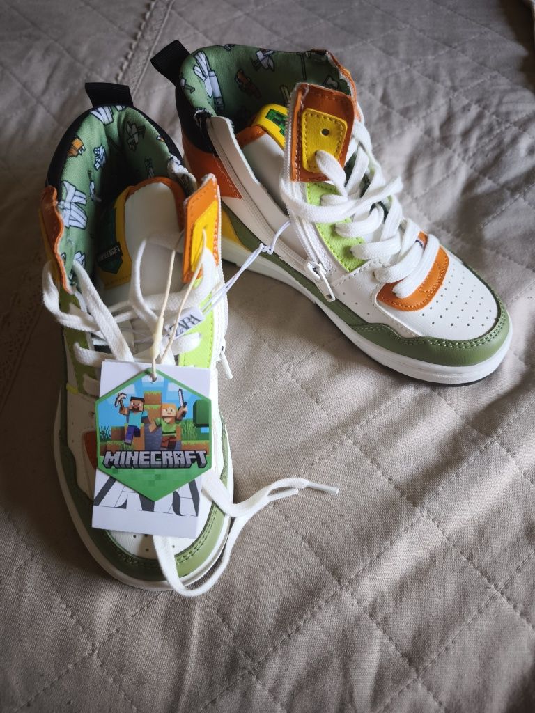 Botas Minecraft Novas N°30