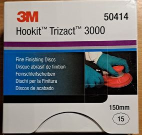 Papier ścierny trizact hookit 3M P3000 15sztuk