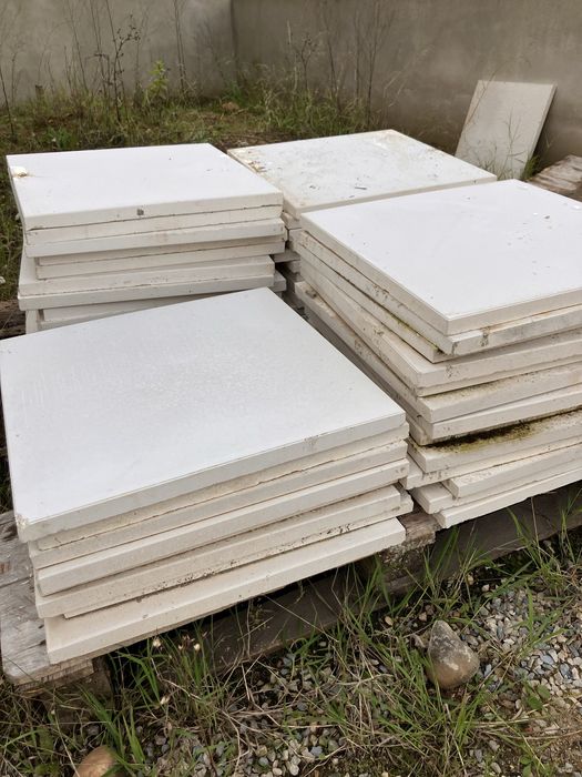 Lajeta Betão Branco 50x50