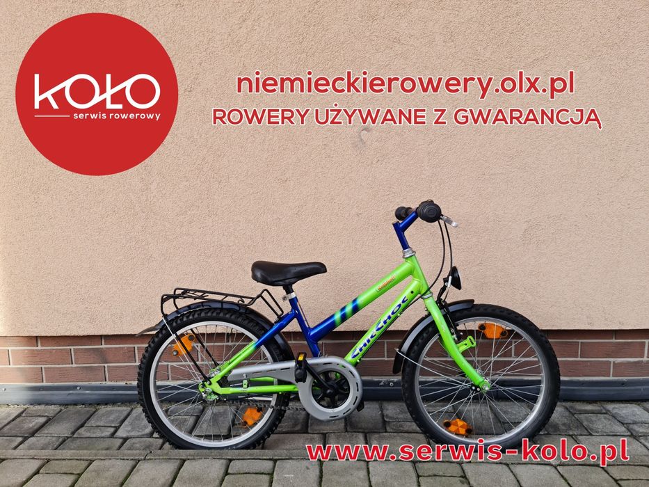 Rower dziecięcy CHICCHOC koła 20 okazja rabat SHIMANO polecam WYSYŁKA