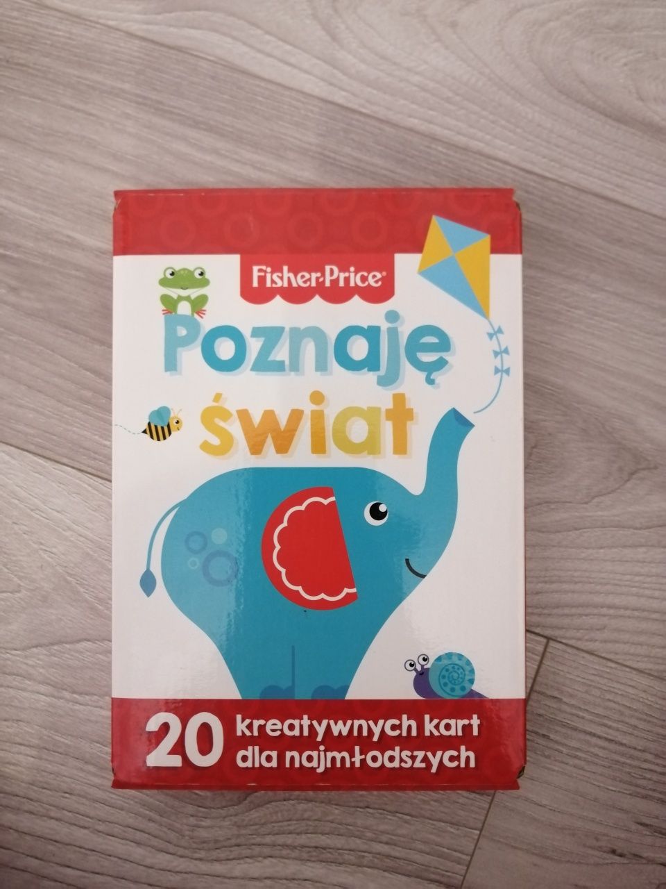 Karty kreatywne dla najmłodszych Fisher price