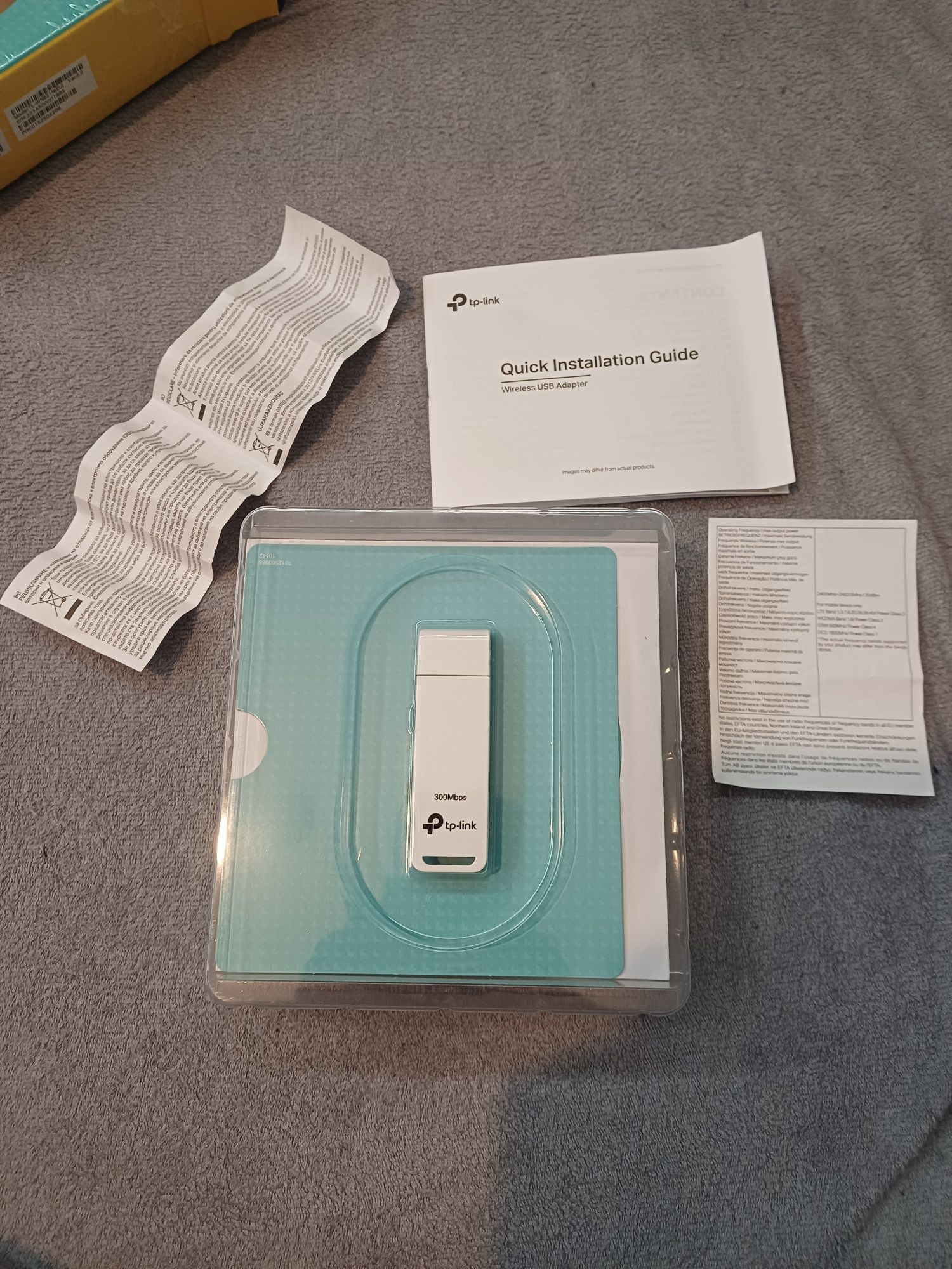 Usb adapter wi-fi 300Mbps