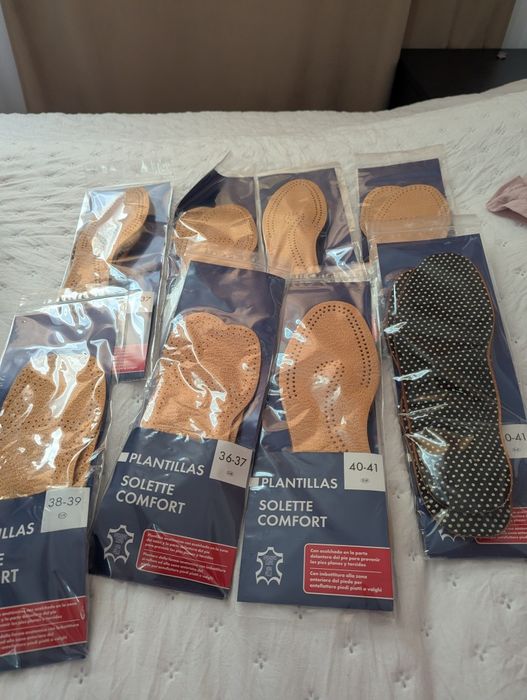 Wkładki do butów Plantillas Solette Comfort różne rozmiary