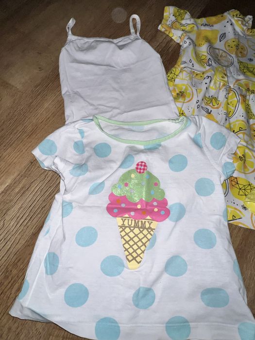 Пакет літніх речей для дівчинки до 4 років