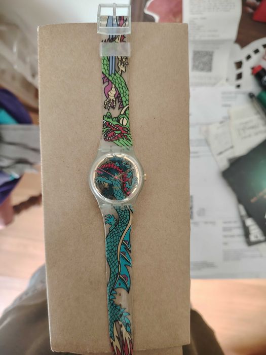 Relógio Swatch dragão