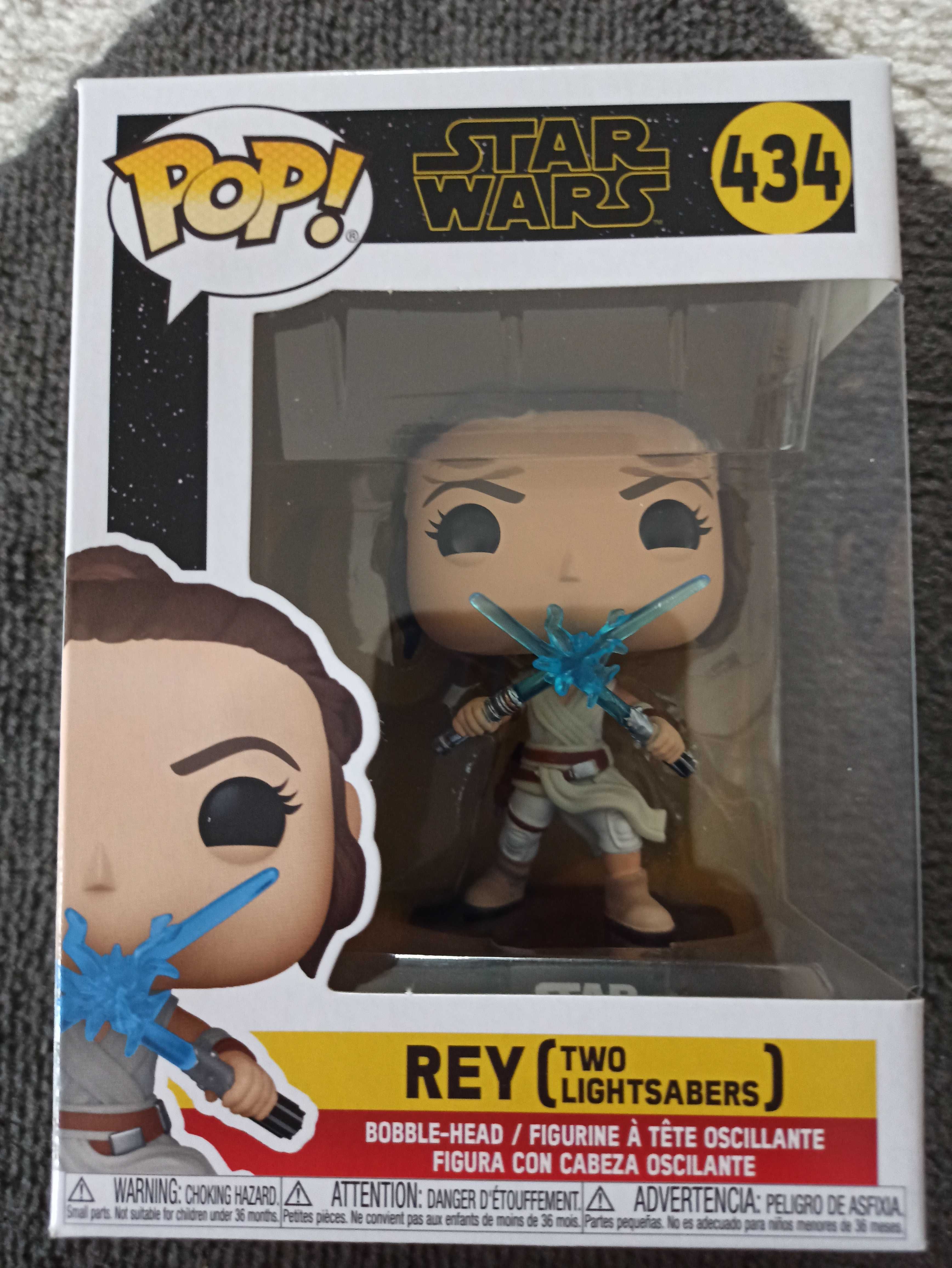 Rey Two Lightsabers POP Star Wars #434