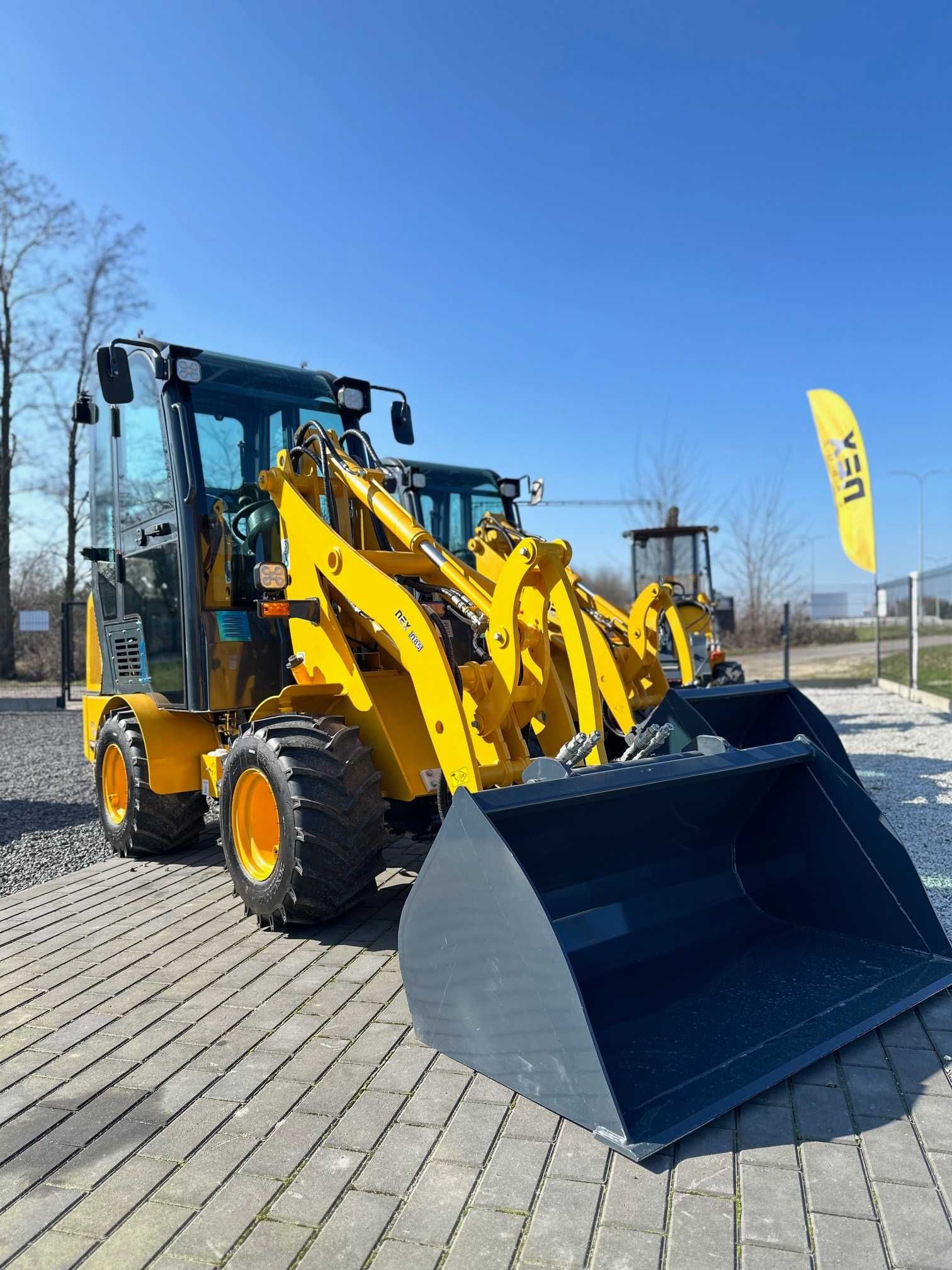 Ładowarka NEX N85 silnik KUBOTA hydraulika Bondioli&Pavesi