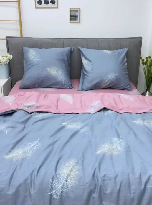 Безкоштовна доставка. Розкішна постільна білизна сатин Вілюта Viluta