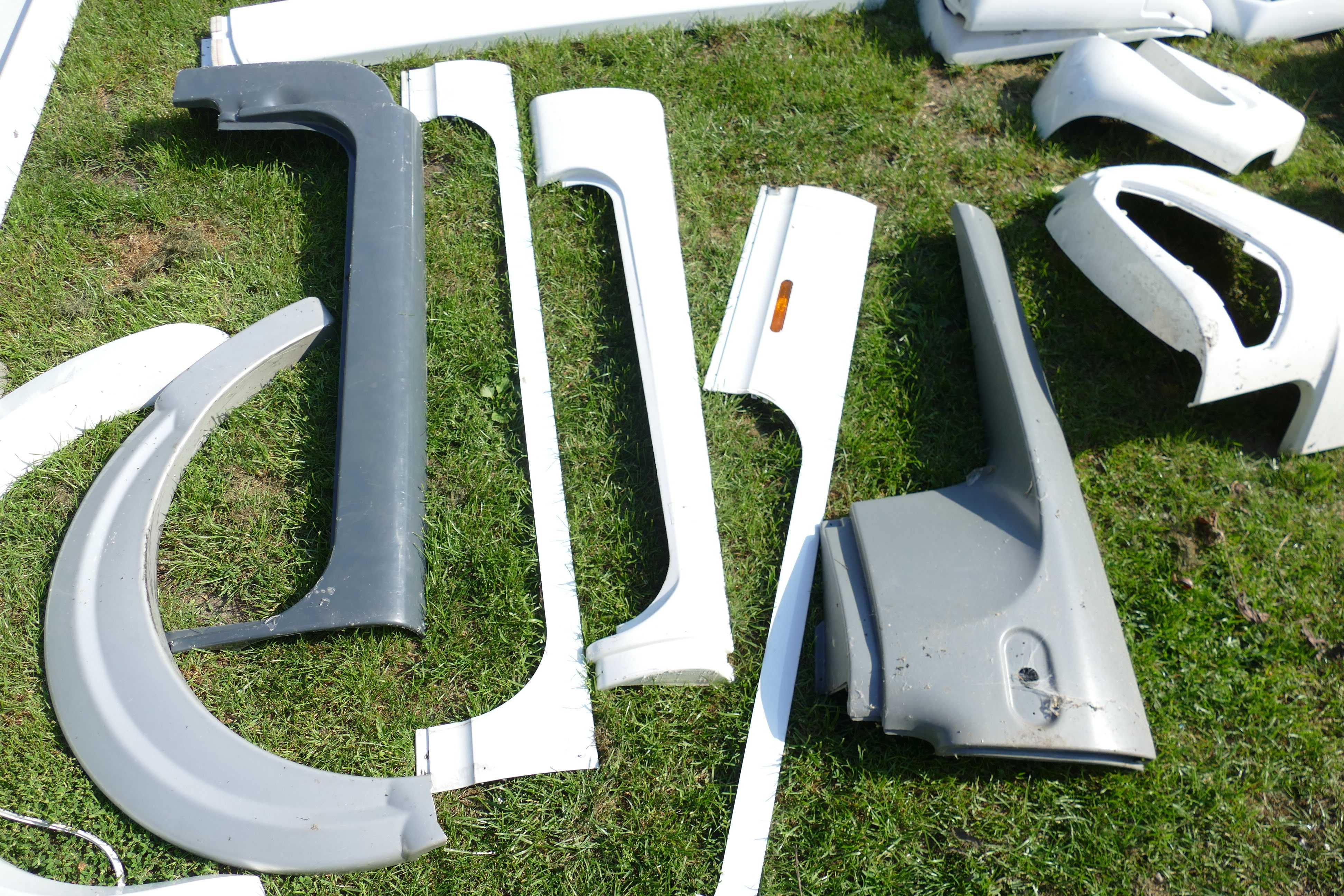 Plastik boczny kamper Knaus Fiat rapido
