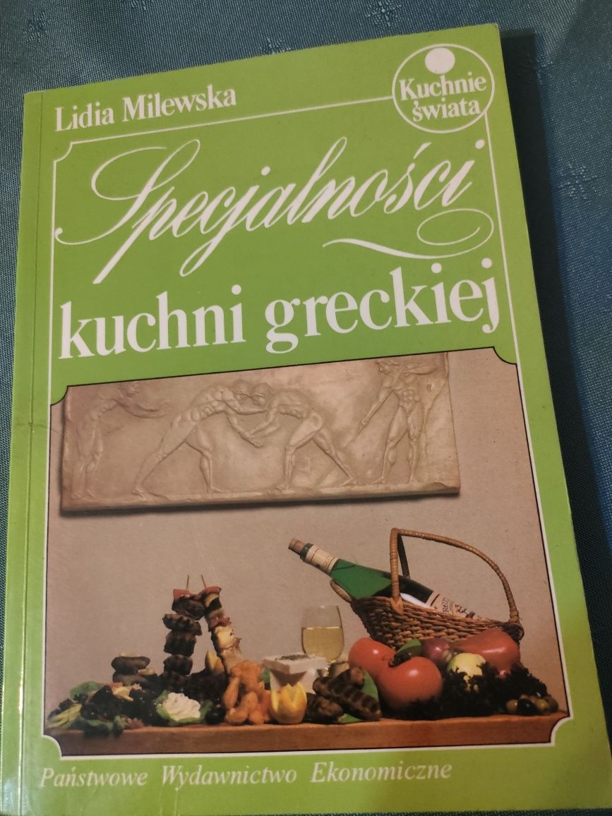 Specjalności kuchni greckiej książka Lidia Milewska