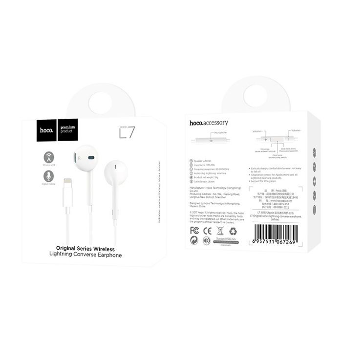 Słuchawki Lightning z EARPODS Iphone 7 8 X Zobacz