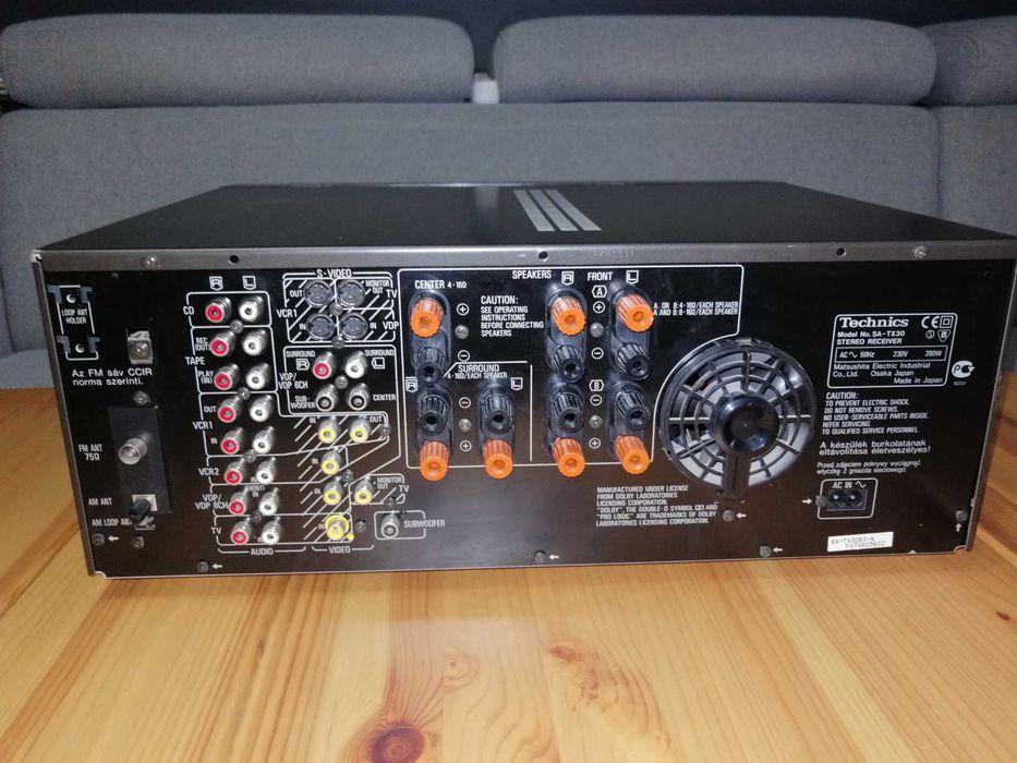 Technics Sa-TX 30, 5.1 wzmacniacz H+ wraz z pilotem