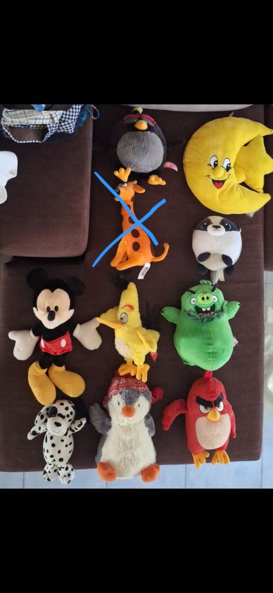 Diversos peluches