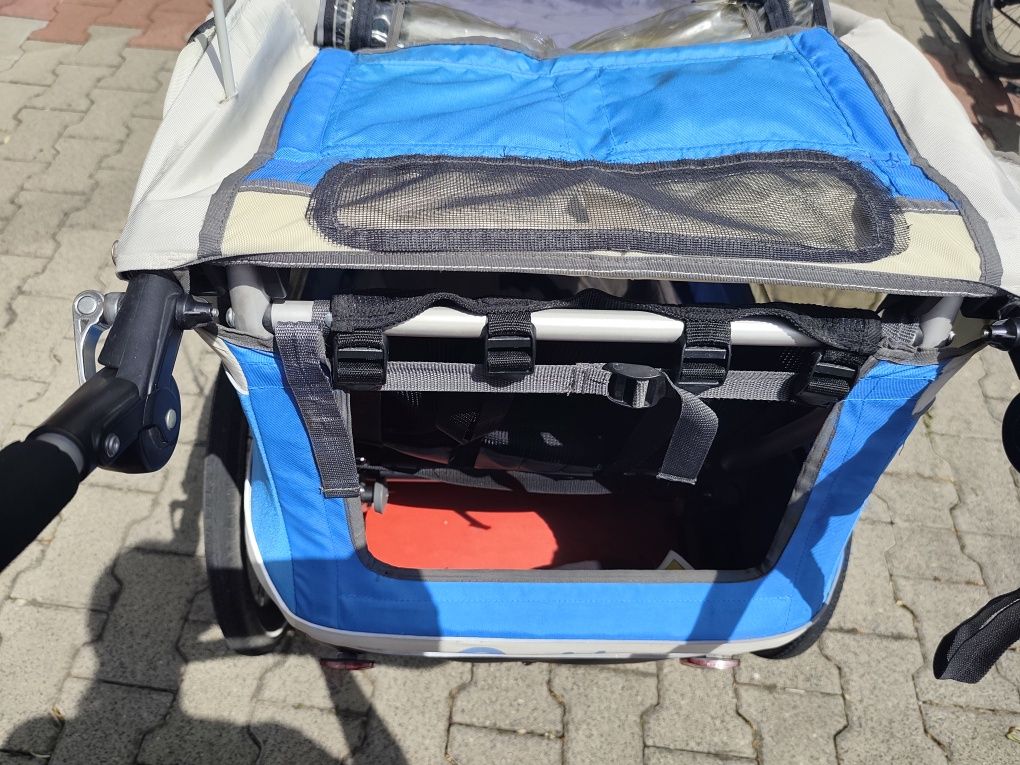 Przyczepka rowerowa wózek kidgoo1