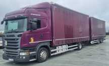 Scania R410  Scania R410 zestaw Jumbo zabudowy WECON 7.2 +8.2 m 155000 zł netto