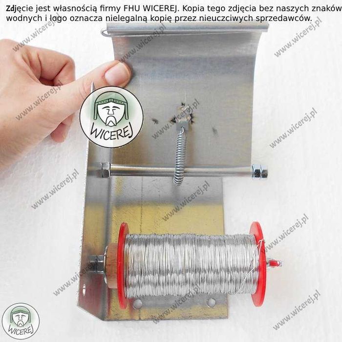 Uchwyt na drut z hamulcem, Podajnik na drut, Uchwyt do trzymania drutu