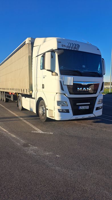 Man Tgx 18.480 Retarder, standard xlx, uszkodzony silnik jezdzi
