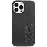 Etui Audi Synthetic Leather na iPhone 13 Pro Max - czarne