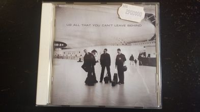 Cd dos U2 "All that you can't leave behind"