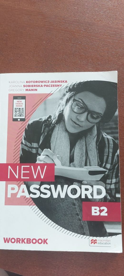 Podręcznik i ćwiczenia do języka angielskiego B2 New Password