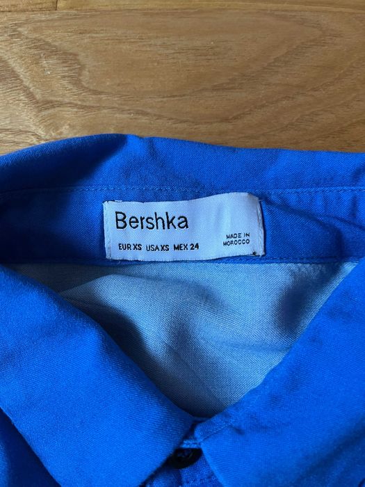 koszula wzorzysta letnia z krótkim rękawem