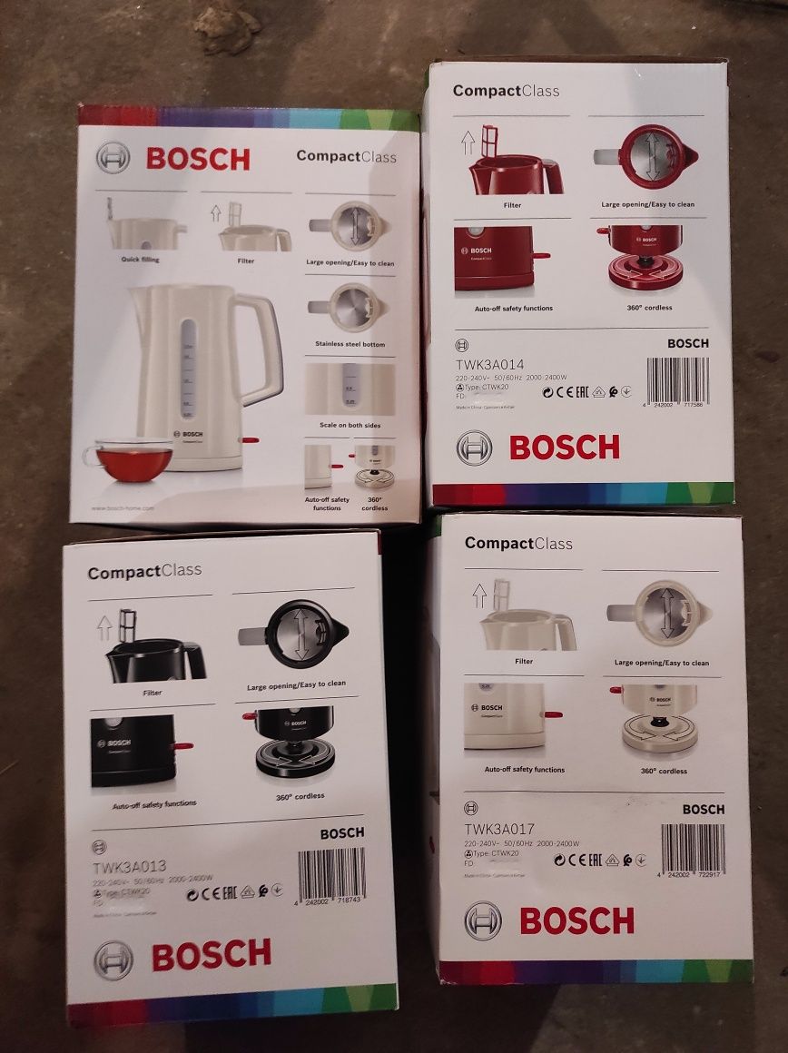 Чайники електричні Bosch