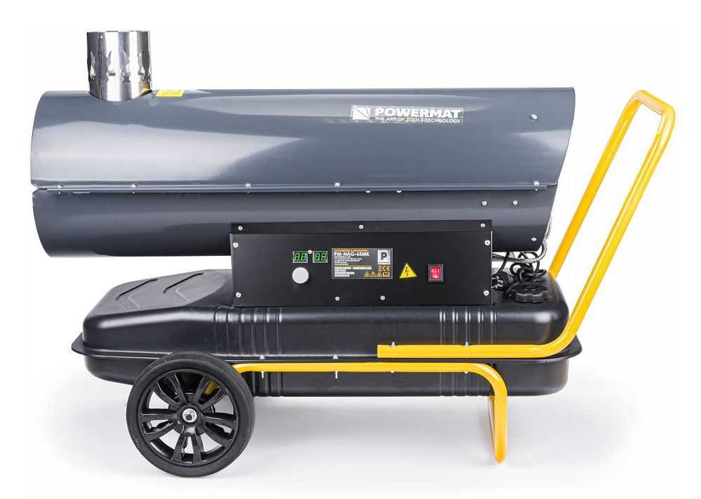 Nagrzewnica olejowa 65kw z odprowadzeniem spalin Powermat