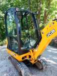 Minikoparka jcb 8018 cts 2015r 2670mth warszawa
