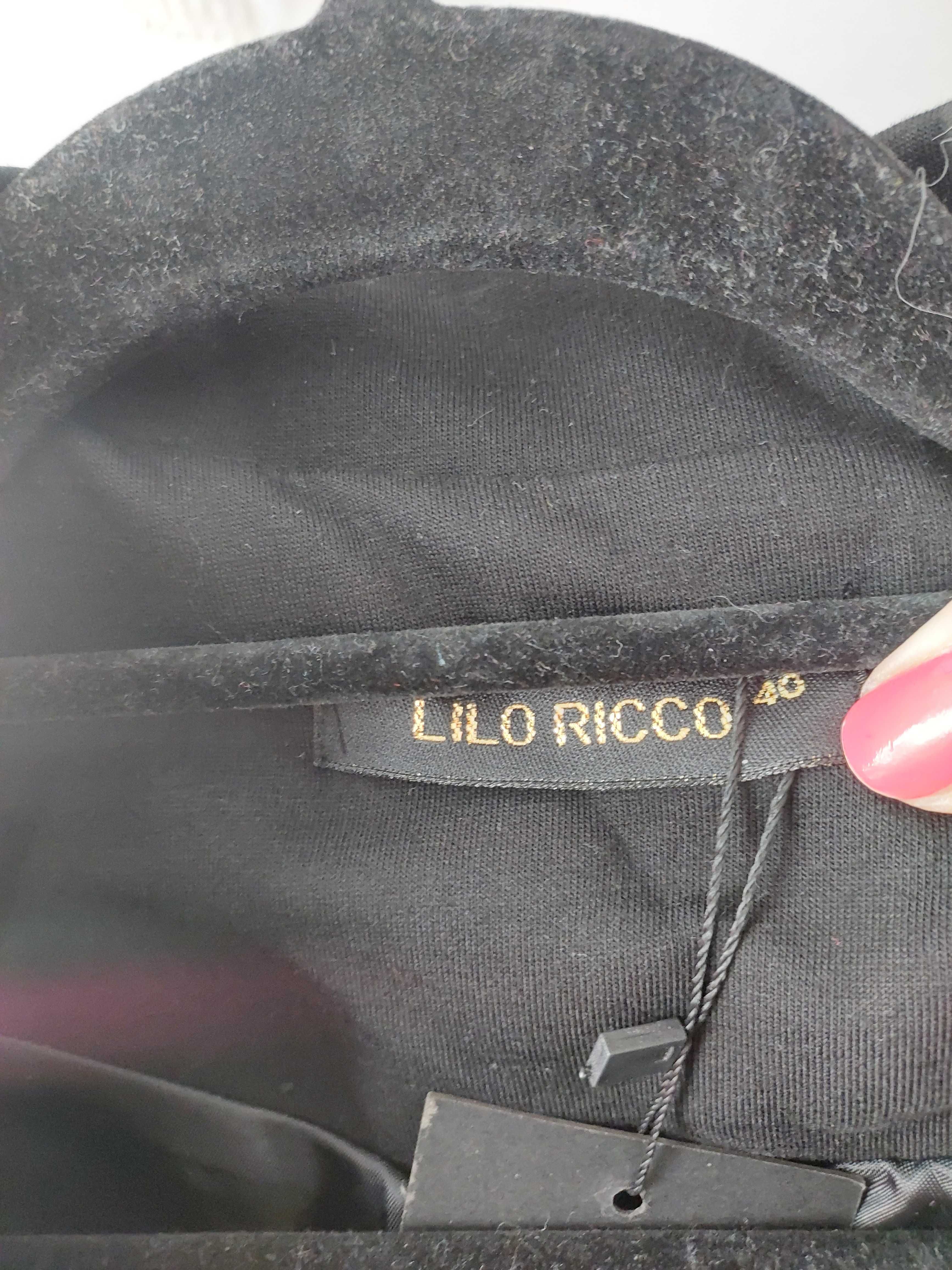 Nowa marynarka czarna Lilo Ricco myszka