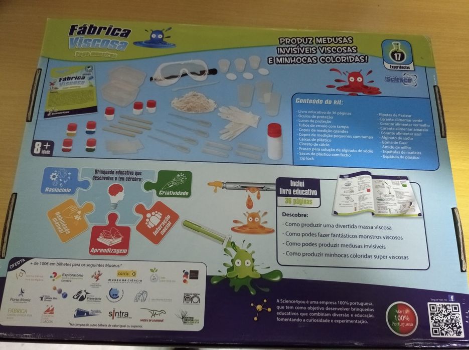 Fábrica viscosa Pega monstros