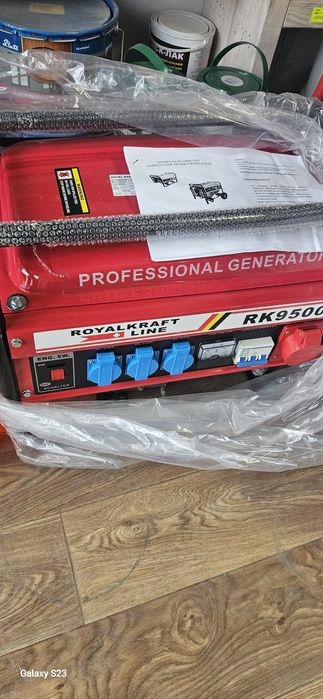 Генератор Royal Kraft 3,8 квт, 3фази, бензиновий