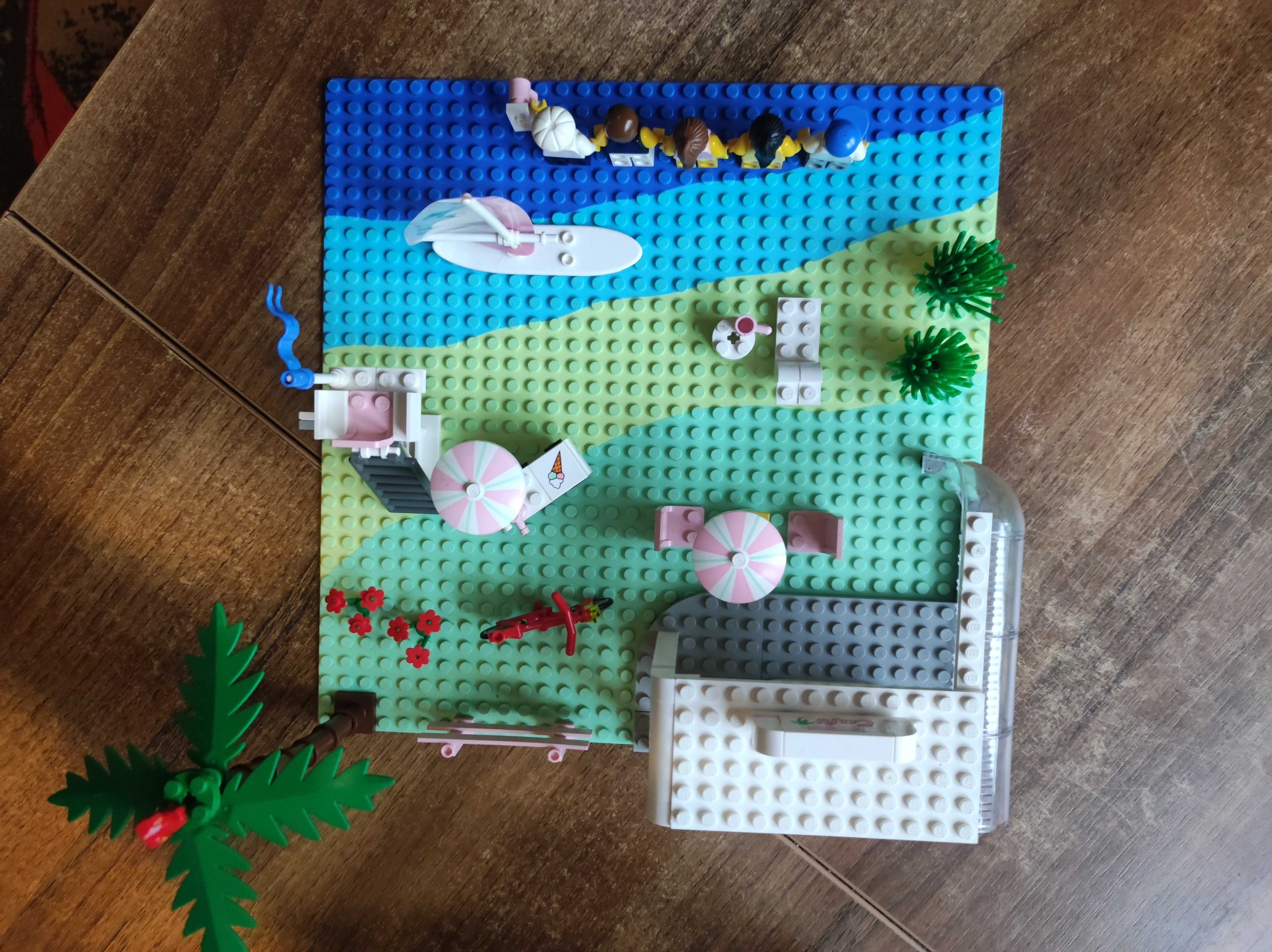 Lego 6411 kawiarnia na plaży Paradisa pudełko instrukcja