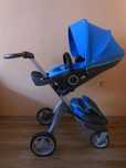 gądola + spacerówka Wózek Stokke Xplory urban Blue