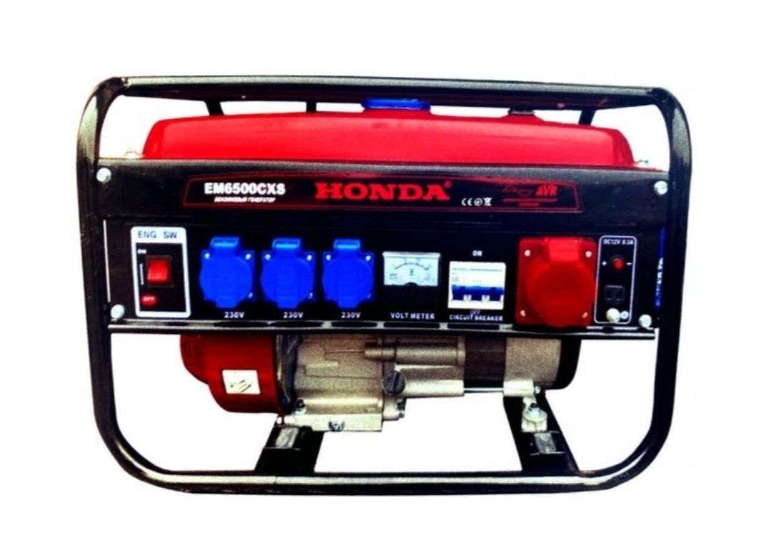 РАСПРОДАЖА‼️Генератор Бензиновый HONDA 3,8 кВт 1-фазный COVAX АКЦИЯ‼️