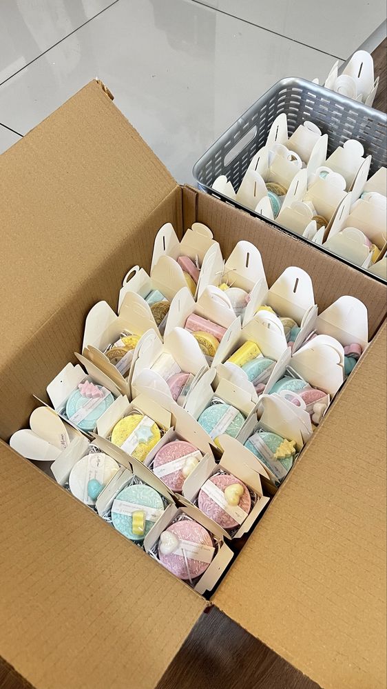 Lembrancas casamento/ batizado sabonetes e velas artesanais