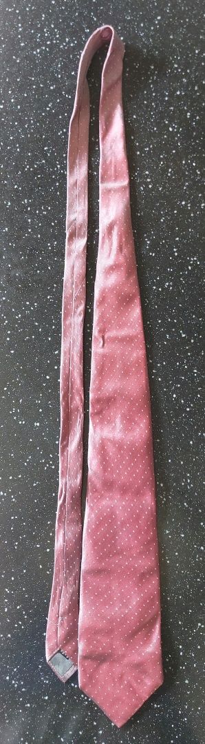 Krawat Kael oryginalny zgaszona czerwień