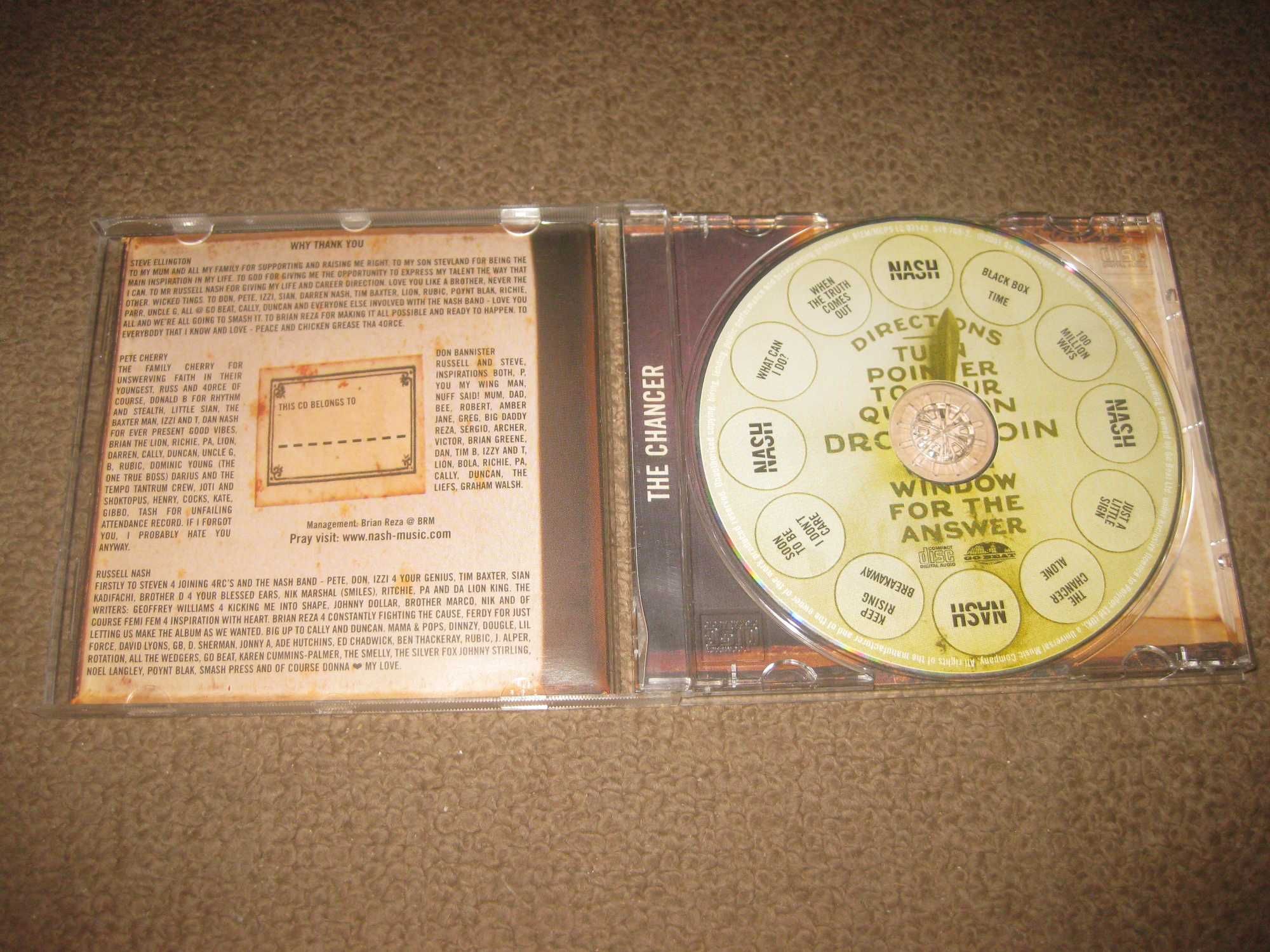 CD dos Nash "The Chancer"