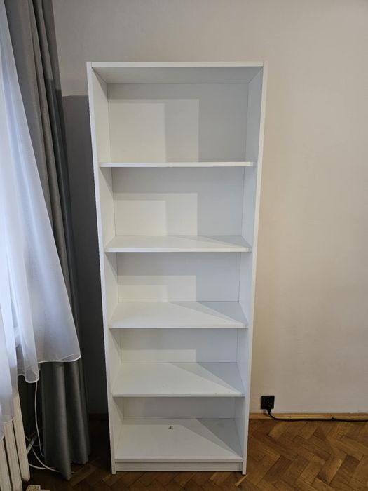 Regał biały szafka