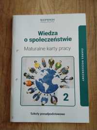 Wiedza o Społeczeństwie maturalne karty pracy 2 zakres rozszerzony