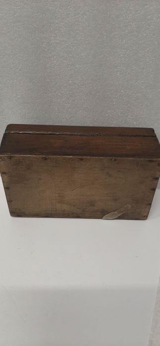 Drewniana szkatułka vintage