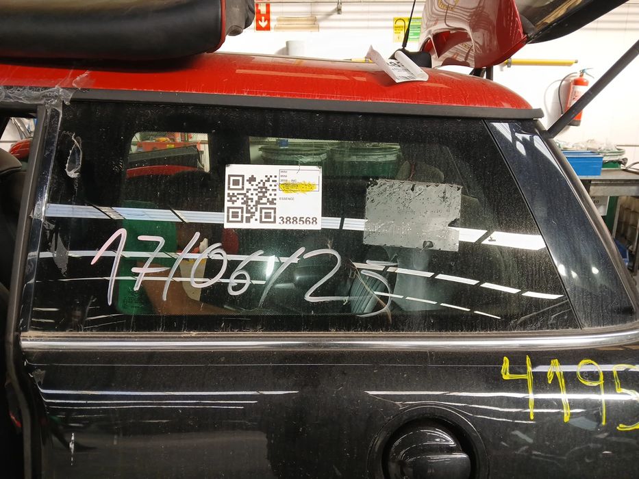 Vidro do painel trás esquerdo MINI Mini Coupé (R58)