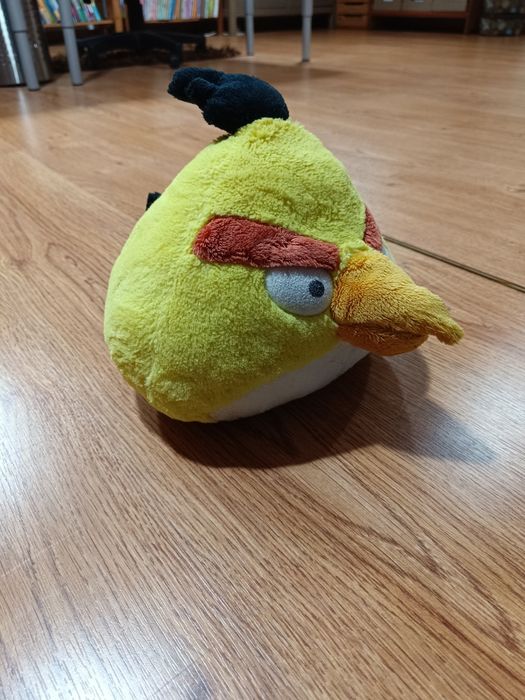 Peluche angry birds amarelo
