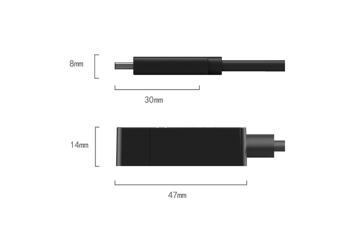 Адаптер перехідник Orico 27UTS-C3 з USB 3.1 Type C на SATA III для 2,5