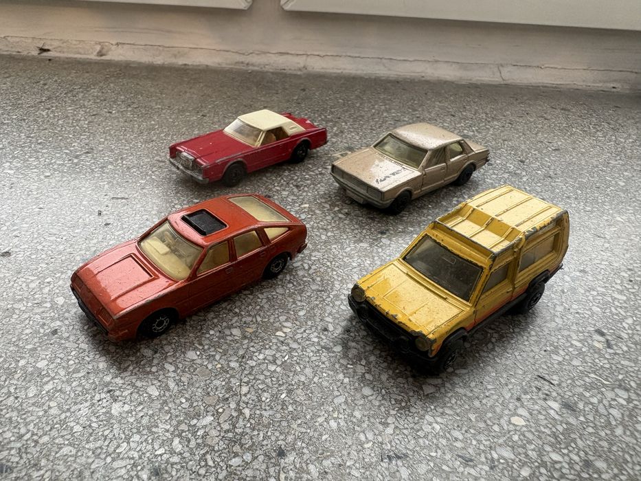 Zestaw Matchbox Rover Matra Rancho Lincoln Continental Ford Cortina