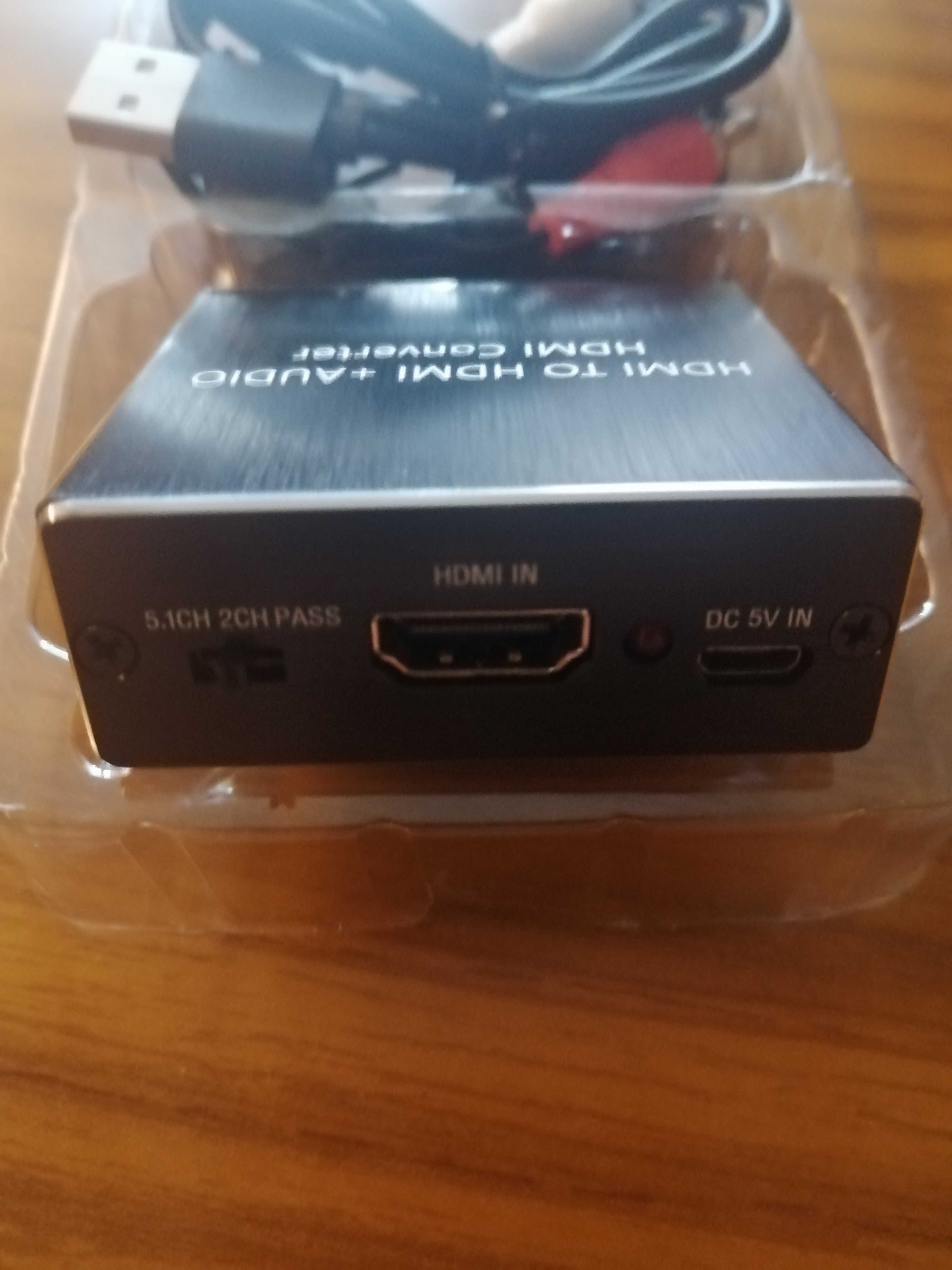 ekstraktor HDMI to HDMI +AUDIO